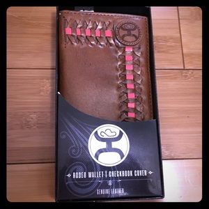 SOLD ON M🐴Hooey Checkbook Cover & Card Holder🐴